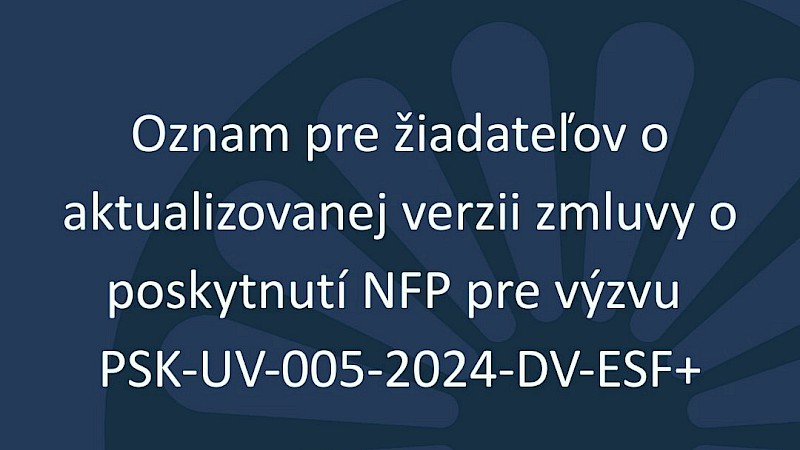Sprievodná fotografia k tlačovej správe Sprievodná fotografia k tlačovej správe